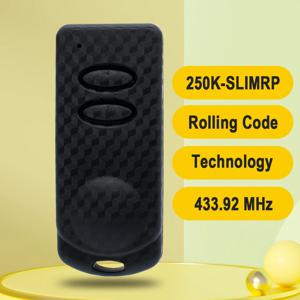 TAU 250K-SLIM RP 차고 원격 제어 TAU 250T-4RP 250K-SLIM 433.92MHz 롤링 코드 게이트 도어 오프너 2/4 버튼 키
