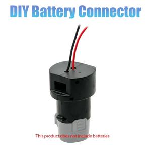 KoMax DLS GCRAFT 12V 10.8V 리튬 이온 배터리 용 Lomvum DeYun ZhiPu FuGe에 적합한 DIY 배터리 변환기 어댑터 커넥터