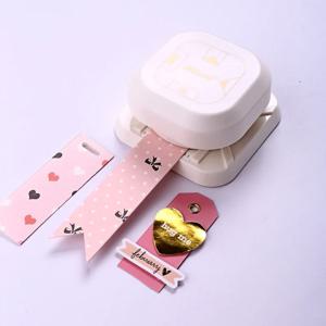 가장 둥근 모서리 펀치, 라벨 종이 커터, 태그 펀치 스크랩북 카드, 3 in 1 종이 카드, 사진 카드, DIY, 4 in 1