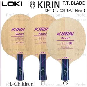 LOKI Kirin K1-T 탁구 블레이드 바닥 플레이트, 5 플라이 우드 트레이닝 바닥 플레이트, 아크 서클, 빠른 공격 FL/CS 어린이 라켓