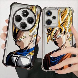 Xiaomi Redmi A3 K80 5G A3X K80 Pro 14C A5 13C 소프트 커버 용 드래곤 볼 Goku 전화 케이스