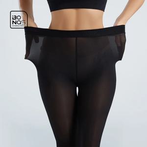 BONAS 40D 찢어짐 방지 깨지지 않는 스타킹, 섹시한 고탄성 나일론 스타킹, 여성 팬티 스타킹, 여성 팬티 스타킹, 드랍 쉬퍼