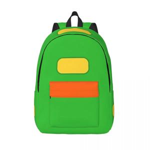 십대를위한 만화 Ash Ketchum 학생 학교 Bookbag 캔버스 데이 팟 초등학교 고등학교 대학 여행 가방