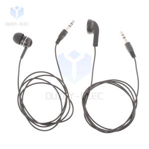3.5mm 헤드폰 잭 싱글 사이드 이어폰 이어 버즈 1 개 이어 스테레오 모노 인 이어 버드 스타일 헤드셋 강화 코드
