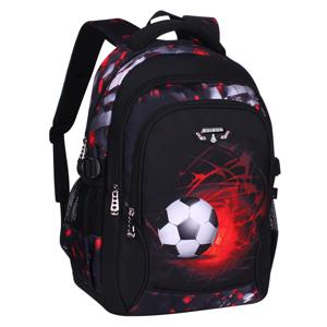 인쇄 축구 Schoolbag 어린이 애니메이션 배낭 여행 가방 소년을위한 축구 학교 가방 십대 Mochila Escolar Infantil Menino