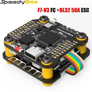 SpeedyBee F7 V3 50A 스택 F722 비행 제어 BL32 50A 4in1 ESC3~6S Lipo, FPV 프리스타일 드론에 적합한 블랙박스 분석기 포함