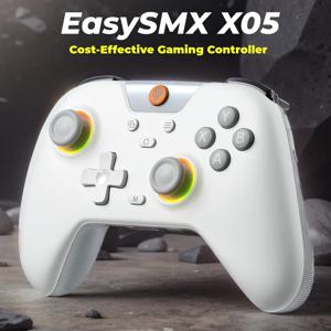 Bluetooth, 동글, PC/전화/스위치/스팀 게이머용 유선 EasySMX X05 무선 게임패드 컨트롤러, 홀 효과