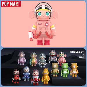 팝 마트 메가 스페이스 몰리 100% 시리즈 3 미스터리 박스 1PC/9PCS POPMART 블라인드 박스 액션 피규어 귀여운 장난감