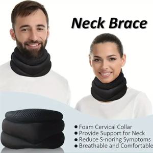 자궁 경부 보호 브래킷 소프트 폼 Cervicorrect 목 받침대 조정 가능한 지원 도구 앞으로 머리 자세 교정