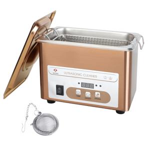 900mL 초음파세척기, 60W 출력, 작은 부품, 보석류, 다이아몬드 반지, 손목 시계, 목걸이, 메이크업 브러쉬를 세척하는  40kHz 초음파 세척기, 안경세척기 초음파