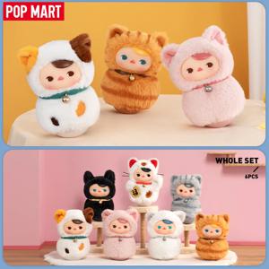 팝 마트 PUCKY 롤리 폴리 키티 시리즈-비닐 플러시 블라인드 박스 미스터리 박스 1PC/6PCS 팝 마트 블라인드 박스 귀여운 장난감
