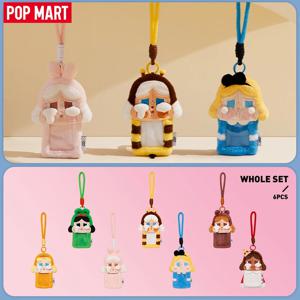POP MART CRYBABY Crying Again 시리즈 - 봉제 카드 홀더 블라인드 박스 1PC/6PCS