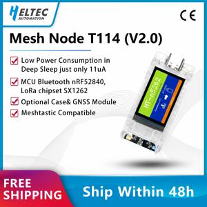 Meshtastic Nordic SX1262 LoRaWAN 아두이노 포지셔닝 Devboard 저전력 TFT 디스플레이, BLE WiFi 메쉬 노드 Heltec T114 V2.0