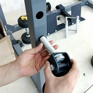 체육관 도르래 블록 랙 장착 회전 도르래 부품, 헤비 듀티 DIY 피트니스 도르래, 무게추 리프팅 LAT 도르래 시스템, 스포츠 체육관