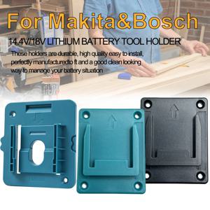 Makita & Bosch 드릴 도구 홀더 용 나사가있는 5/10 팩 도구 홀더 기계 디스플레이 스탠드 용 벽걸이 형 보관 브래킷