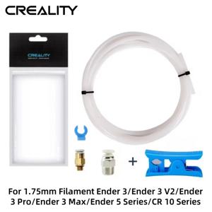 공식 Creality 3D 프린터 튜브, Ender 3/3 V2/ 3 Pro/3 Max/5/CR 10 시리즈용 3D 프린터 PTFE 튜브 테플론 튜브 업그레이드