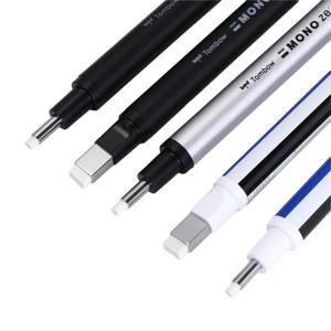 Tombow MONO Zero 지우개 플랫/슈퍼 파인 고무 팁 펜 유형 만화 하이라이트 용 전문 고정밀 연필 지우개