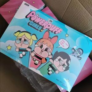 Powerpuff Girls 시리즈 럭키 페이스 플러시 블라인드 박스 귀여운 패션 플레이 펜던트 인형 베스트셀러 선물 1:1 리마스터 에디션 선물