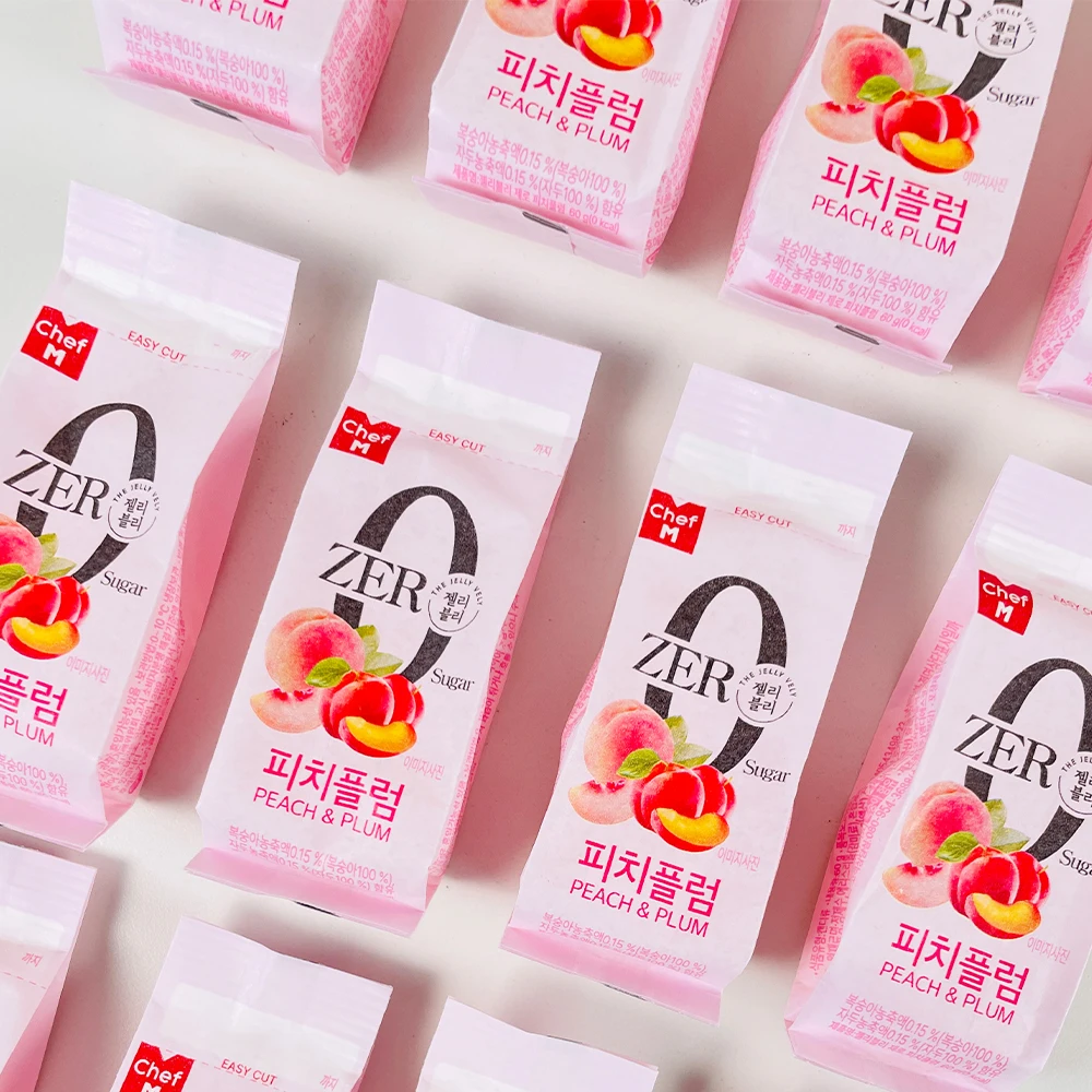 젤리블리 까먹는 과일 제로슈가 피치플럼 젤리 20개입