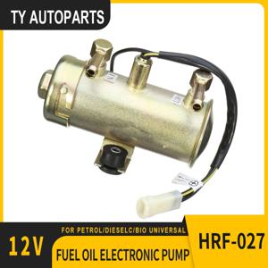 자동차 가솔린 디젤 연료 오일 전자 펌프 12V 전기 연료 가솔린 펌프 가솔린/Dieselc/Bio Universal 용 저압 HRF-027