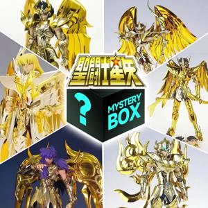Saint Seiya 골드 세인트 PVC 블라인드 박스 피규어 애니메이션 액션 모델 장난감 신화 천 서프라이즈 수집가 선물