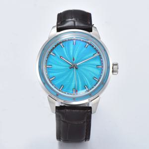 Miyota8215 시계 남자 시계 42mm 질감 다이얼 사용자 정의 로고 여러 색상 시계 맞는 Miyota8215 무브먼트 고품질 시계