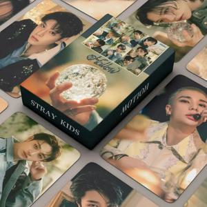 새로운 55개 K팝 SKZ 보이즈 스티커 포토카드 HOLLOW 새 앨범 한국 스타 로모 카드 사진 프린트 카드 세트 팬 컬렉션 엽서
