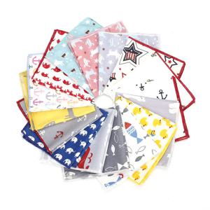 남성용 100% 면 동물 손수건, 물고기 곰 프린트 포켓 스퀘어 가슴 수건 수트, Hankies 25x25cm, 고품질, 신제품
