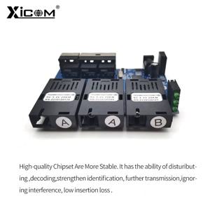 플라카 메트로 스위치 이더넷 광섬유 100M RPOE PCBA 광 미디어 컨버터 20km 3 광섬유 3 RJ45 지원 RPOE 심플렉스 SC 광섬유 스위치