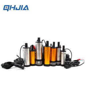 디젤 오일 물 연료 전송 Dc 12V 24V 볼트 미니 자동차 등유 흡입 펌프 12lmin 펌핑을위한 38MM 전기 잠수정 펌프