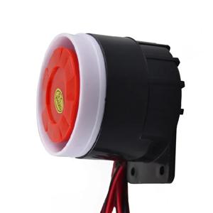 12V/24V/220v 부저 경보 트위터 도난 방지 경보 압전 사이렌 홈 보안 사운드 경보 시스템에 대한 방수