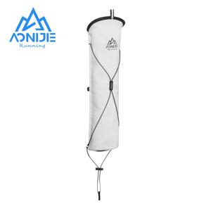 AONIJIE E4418 C9112 경량 외부 하이킹 폴 보관 가방 물고기 뼈 주머니 오프닝 조임 버기 백