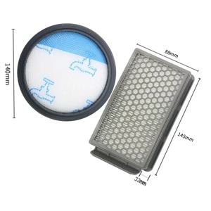 Rowenta 필터 키트 HEPA 스타우사우거 컴팩트 파워, 진공 청소기 부품 키트 액세서리, RO3715 RO3759 RO3798 RO3799