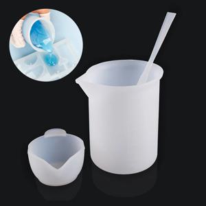 실리콘 혼합 측정 컵 페인트 붓는 컵에 대 한 UV 수지 금형 DIY 수지 도구 에폭시 수지 아크릴 페인트 쥬얼리 만들기 도구