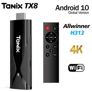 TANIX TX8 TV 스틱 안드로이드 10 TV 스틱 Allwinner H313 2GB 16GB 2.4G WIFI 4K 미니 TV 동글 스마트 TV 박스