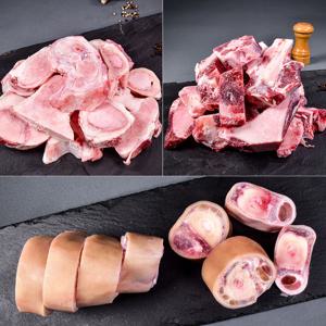 한우직판장 한우 사골 2kg+우족+2kg+꼬리반골 2kg 혼합 6kg