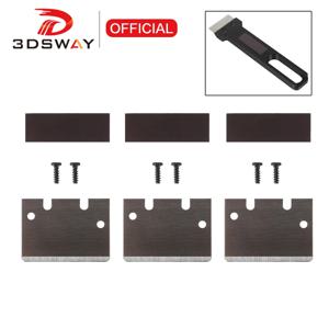 3DSWAY 다재다능하고 효율적인 팁 스크레이퍼 Bambu Lab용 칼 프린터용 쿡탑 쿡탑 표면 Ceranfeld 유지 보수