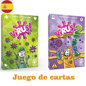 Juego de cartas de Virus en espaenol, 버전 corcorcta, juego de fiesta