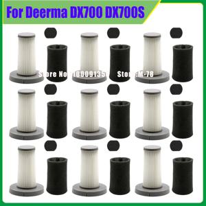 Xiaomi Deerma DX700 DX700S 진공 청소기 HEPA 필터 청소 브러시 ​​도구 깊은 여과 예비 부품 용 HEPA 필터 교체