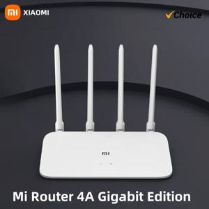 XIAOMI Mi 라우터 4A 기가비트 버전 AC1200 2.4GHz 5GHz WiFi 1167Mbps 리피터 128MB DDR3 고이득 4 안테나 네트워크 확장기
