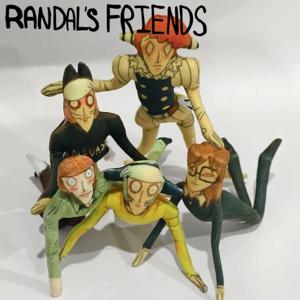 애니메이션 Randal의 친구 Ranfren 코스프레 인형 추상 공동 이동성 봉제 인형 장식 액세서리 할로윈 선물 소품