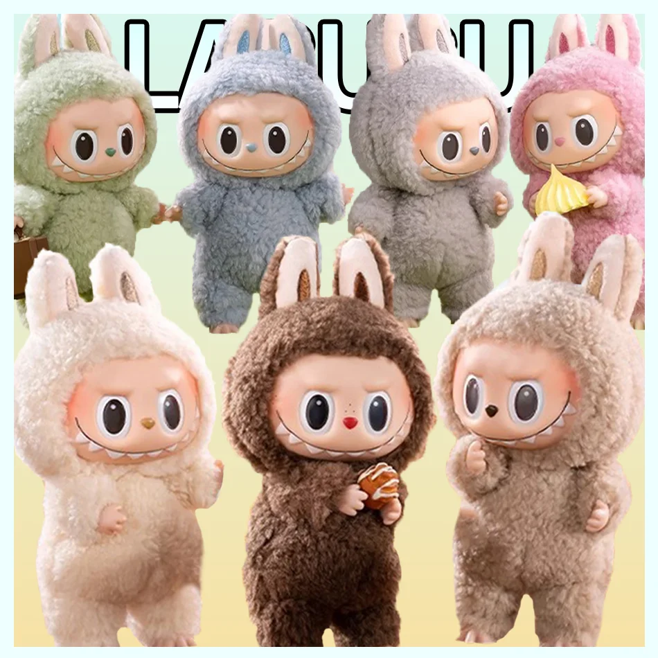 Labubu 괴물 블라인드 박스 장난감 마카롱 카와이 추측 가방 그림 모델 가방 선물 고품질 귀여운 크리스마스 선물 1:1 복제