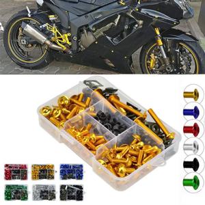 오토바이 CNC 합금 페어링 볼트 나사 너트 키트, 스즈키 GSXR 600 750 1000 K1-K8 가와사키 z750 z900 z1000 z800 400 300, 177 개