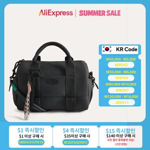 BAGSMART 여성용 보스턴 백 미니 더플 숄더 크로스 바디 백 방수 웨트 포켓 체육관 여행 데일리 비치 위켄더