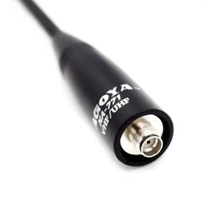 나고야 NA-771 SMA-F 여성 듀얼 밴드 VHF/UHF 144/430MHz 소프트 안테나 NA771 UV-5R UV-82 BF-888S 워키 토키 NA 771