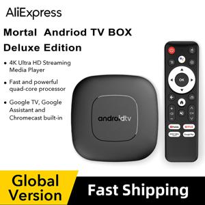 Mortal T1 안드로이드 13 스마트 스트리밍 미디어 플레이어 TV 박스 블루투스 Google Assistant Allwinner H313 2.4G5G Wifi 4K 글로벌 버전