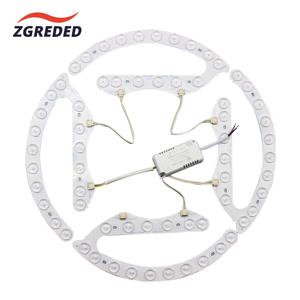 LED 천장 조명 교체 모듈, LED 패널 조명, 천장 램프 교체 LED 조명 보드, 220V, 36W, 48W, 72W, 96W