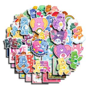 2024 새로운 스타일 32/50pcs 레트로 케어 베어 소녀 크리 에이 티브 DIY 장식 방수 스티커