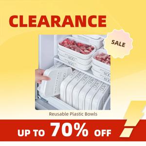 Clearance_주방 냉장고 크리스퍼 스케일 냉동 고기 포장 식품 등급 과일 및 야채 도시락 보관 도시락 상자
