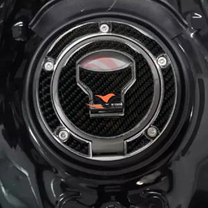 오토바이 연료 탱크 캡 3D 탄소 섬유 스티커 및 데칼, Honda CB650F, CBR650F, CBR1000RR, VFR800, CB500X, CB500F, MN4